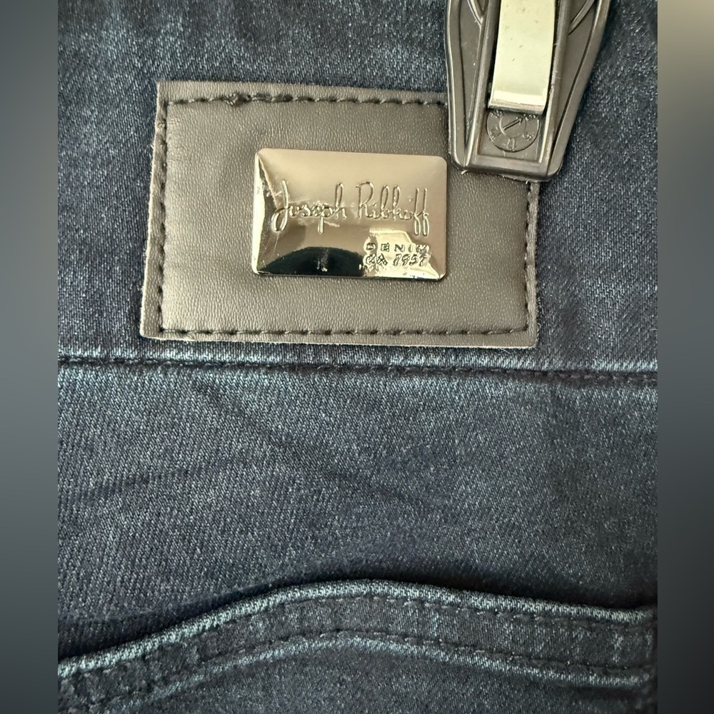 Joseph Ribkoff Dark Blue Jeans with Elastic Waist -Size 8 - Picture 5 of 6
